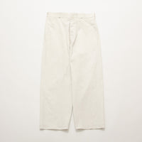Chino Cloth Trousers Wide
