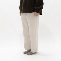 Chino Cloth Trousers Tuck Straight