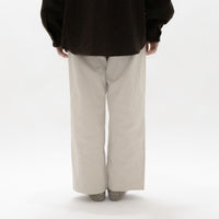 Chino Cloth Trousers Tuck Straight