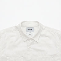 Button Shirt Wide with Flap Pocket