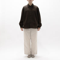 Natural Wool Comfort Shirt Extra Wide