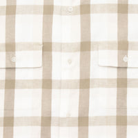 Button Shirt Wide with Flap Pocket