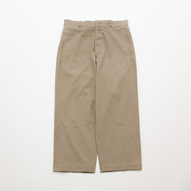Chino Cloth Trousers Wide