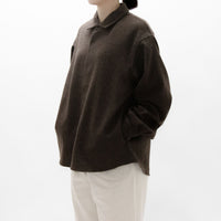 Natural Wool Comfort Shirt Extra Wide