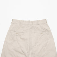 Chino Cloth Trousers Wide Straight
