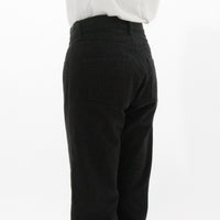 Logwood Dyed Denim Trousers Slim