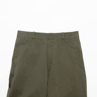 Chino Cloth Trousers Straight