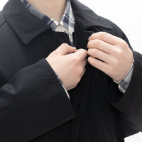 Zip and Button Coat