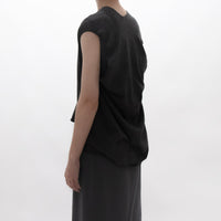 Recycle Cotton Knit Sleeveless Pullover