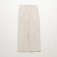 Chino Cloth Trousers Creased