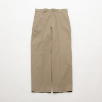 Chino Cloth Trousers Creased