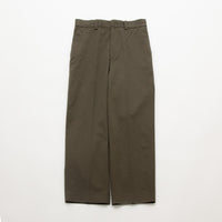 Chino Cloth Trousers Creased