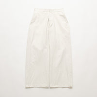 Chino Cloth Trousers Wide