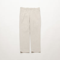 Chino Cloth Trousers Piped Stem