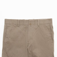 Chino Cloth Trousers Piped Stem