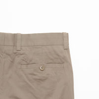 Chino Cloth Trousers Piped Stem