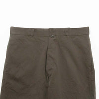 Chino Cloth Trousers Wide Tapered