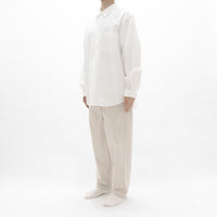 Chino Cloth Trousers Wide Tapered