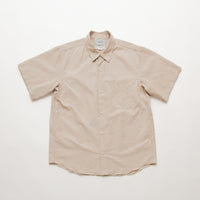 Button Shirt Wide Short Sleeve