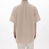 Button Shirt Wide Short Sleeve