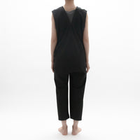 V-Cut Jumpsuit Sleeveless