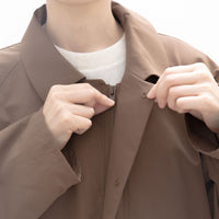 60/40 Cloth Zip and Button Short Coat