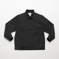 Chino Cloth Comfort Shirt Relax Square Black