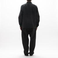 Chino Cloth Comfort Shirt Relax Square Black