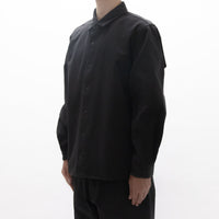 Chino Cloth Comfort Shirt Relax Square Black