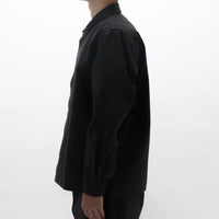 Chino Cloth Comfort Shirt Relax Square Black