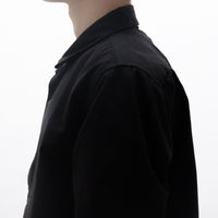 Chino Cloth Comfort Shirt Relax Square Black