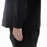 Chino Cloth Comfort Shirt Relax Square Black