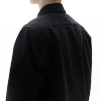 Chino Cloth Comfort Shirt Relax Square Black