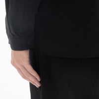 Chino Cloth Comfort Shirt Relax Square Black