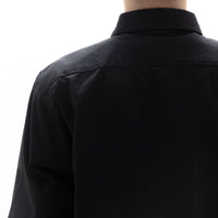 Chino Cloth Comfort Shirt Relax Square Black