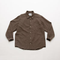 Wool Shirt Wide