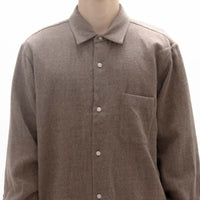 Wool Shirt Wide