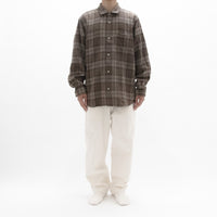 Wool Shirt Wide