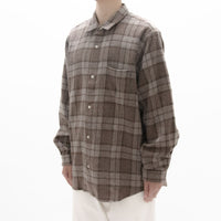 Wool Shirt Wide