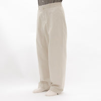 Chino Cloth Trousers Wide