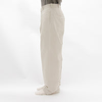 Chino Cloth Trousers Wide