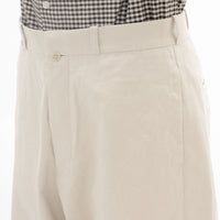 Chino Cloth Trousers Wide