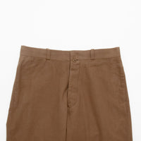 Chino Cloth Trousers Wide