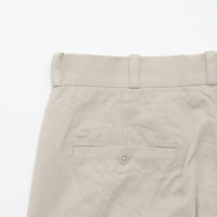 Chino Cloth Trousers Wide