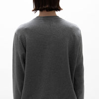 2way Knit Sweater Crew Neck