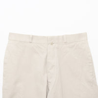 Chino Cloth Trousers Wide Tapered