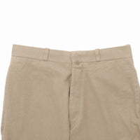 Chino Cloth Trousers Wide Tapered