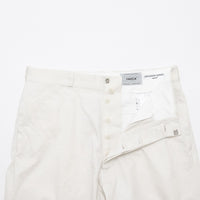 Chino Cloth Trousers Wide Tapered