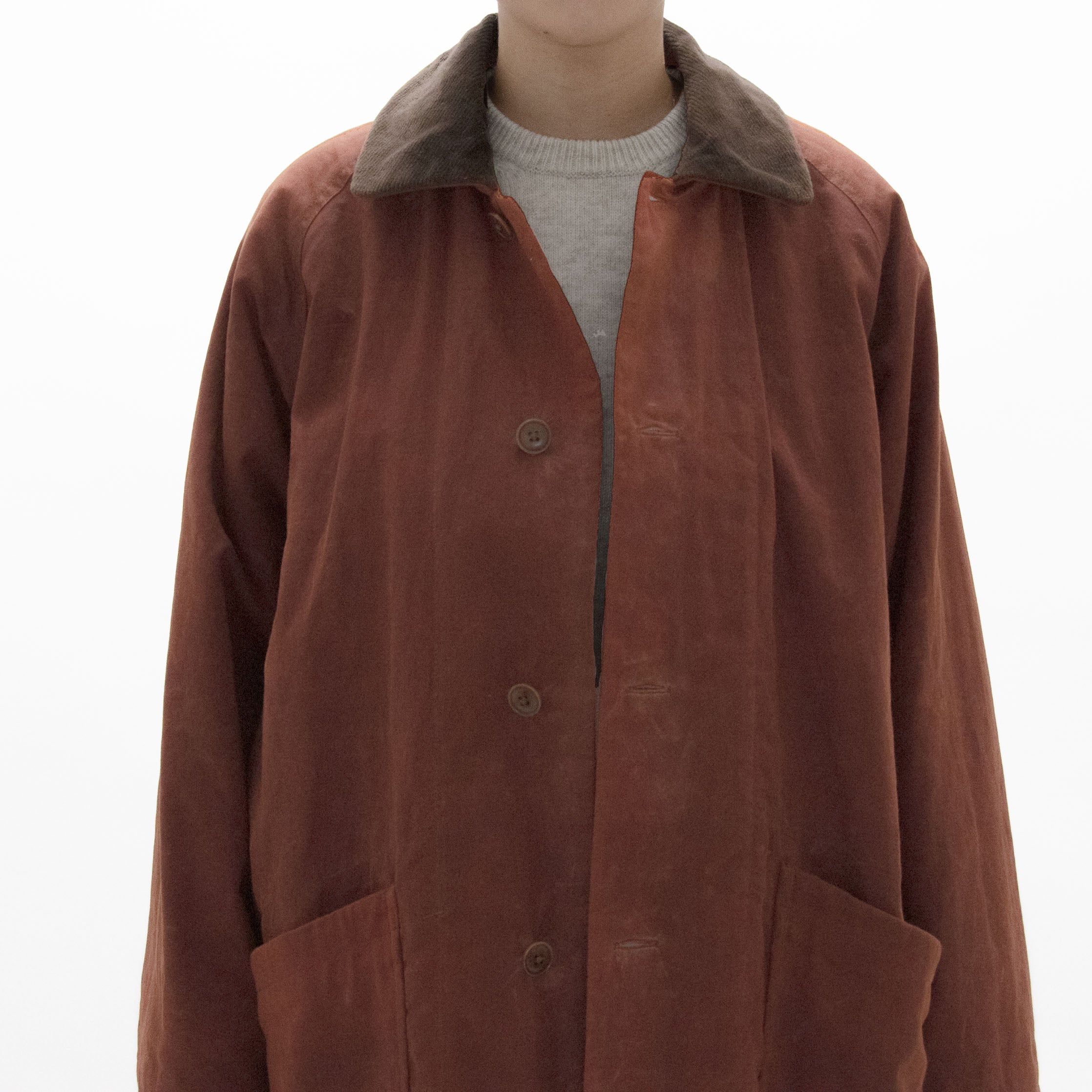 Oiled Raglan Coat – YAECAYA
