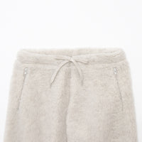 Natural Wool Fleece Easy Trousers